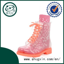 botas de chuva cowboy de borracha femininas B-817